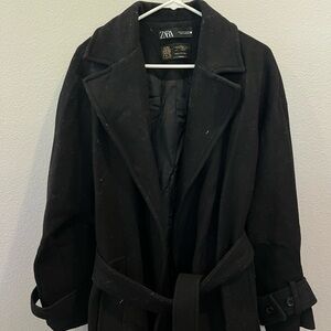 Zara Black Coat